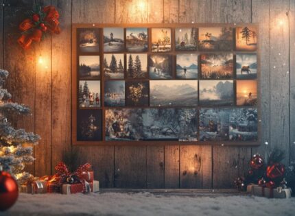 Un calendrier de l’avent photo pour attendre Noël de manière originale