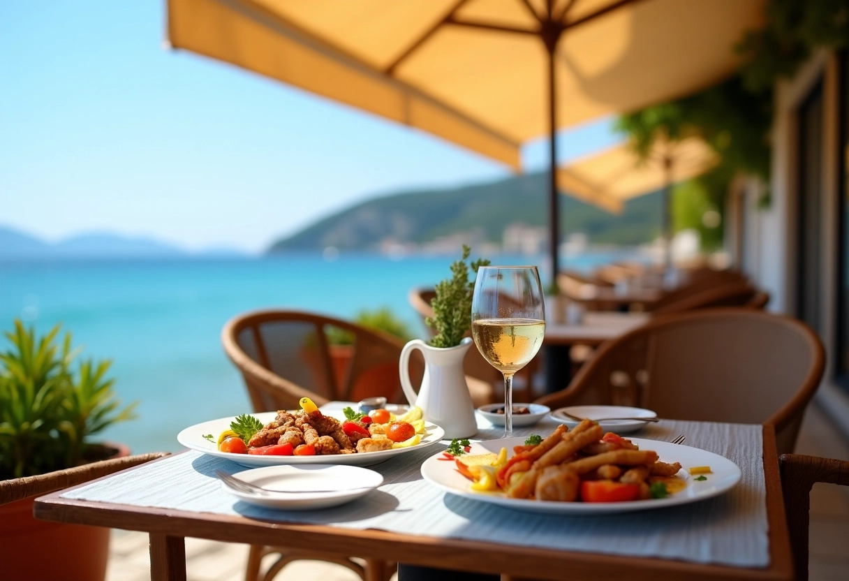 restaurant bord de mer