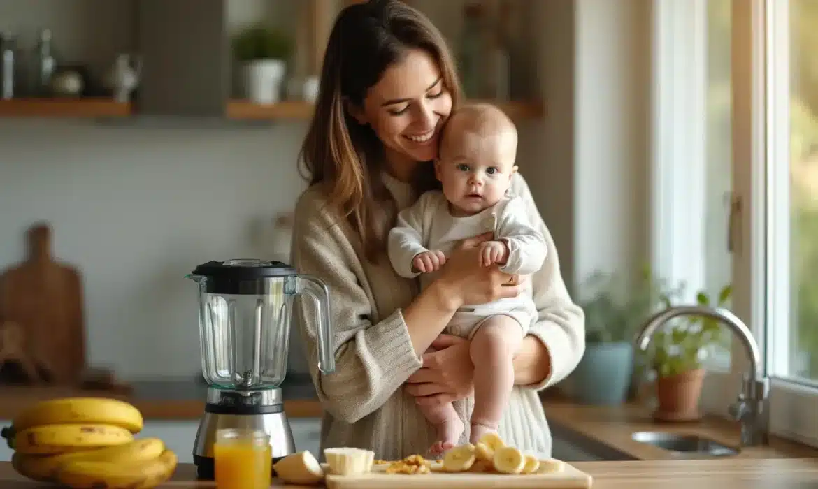 Les arcanes des mères : confectionner une compote de banane maison pour bébé